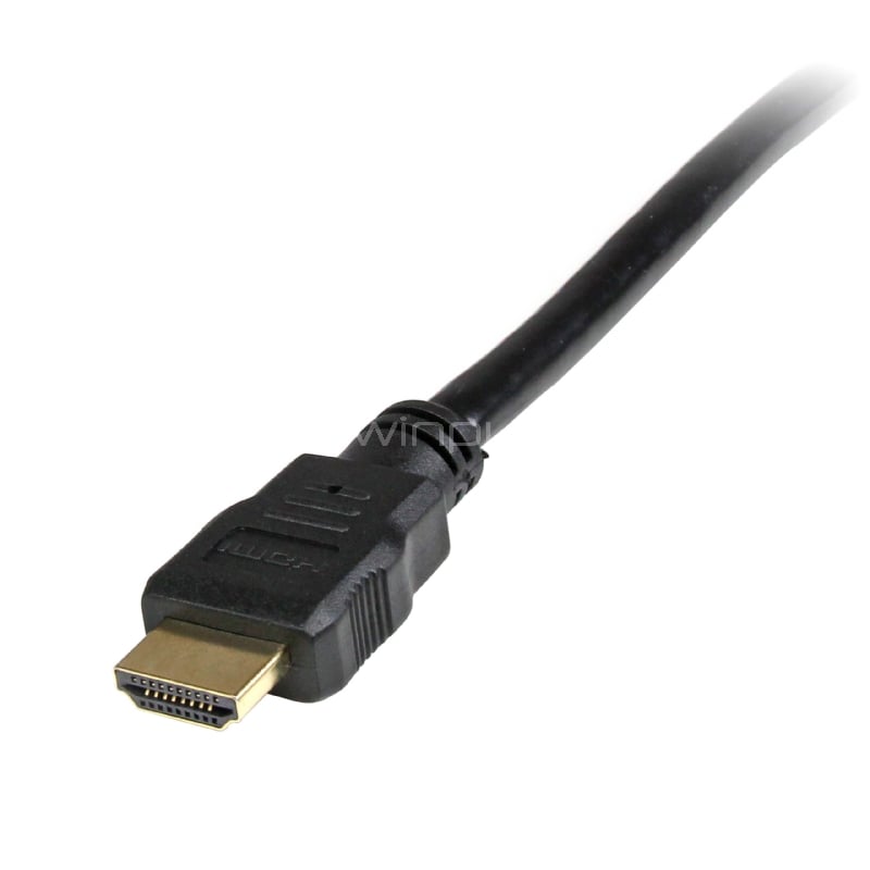 Cable HDMI a DVI 3m - DVI-D Macho - HDMI Macho - Adaptador - Negro - StarTech