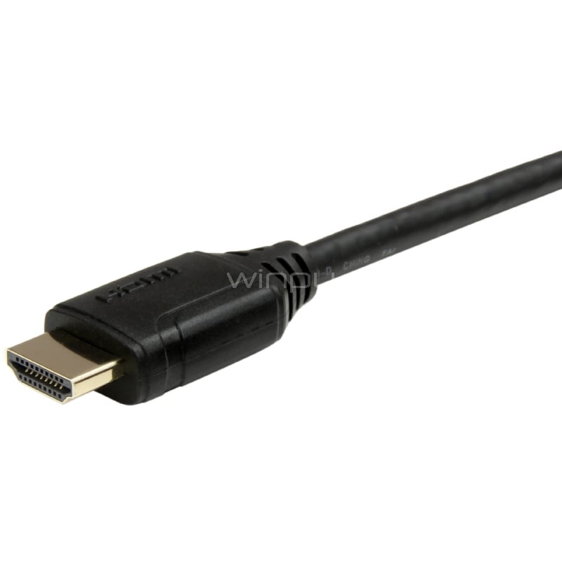 Cable HDMI premium de alta velocidad con Ethernet - 4K 60Hz - 1m - Cable HDMI Certificado Premium - HDMI 2.0 - StarTech