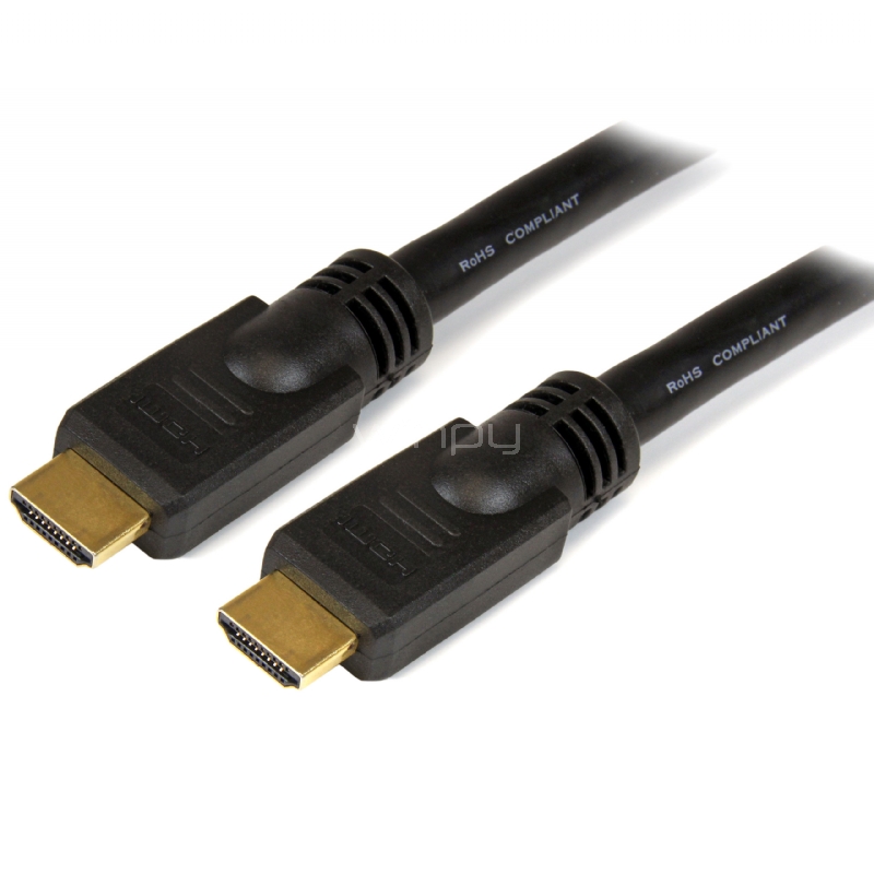 Cable HDMI de alta velocidad 6m  - 2x HDMI Macho - Negro - StarTech