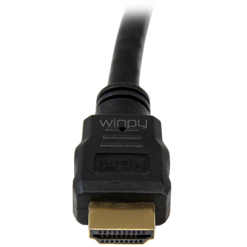Cable HDMI de alta velocidad Corto de 0,3m - HDMI Macho a HDMI Macho - Ultra HD 4k x 2k - StarTech