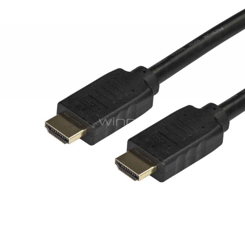 Cable de 5m HDMI de alta velocidad premium con Ethernet - 4K 60Hz - Cable para Blu-Ray UltraHD 4K 2.0 - StarTech