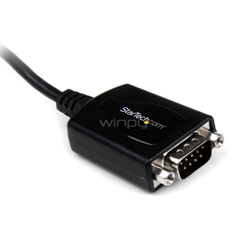 Cable 0,3m USB a Puerto Serial RS232 DB9 con Retención del Puerto de Asignación COM - StarTech