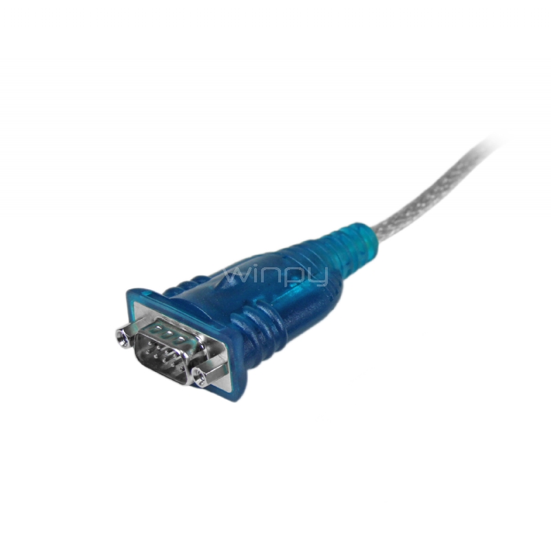 Cable Adaptador USB a Serial RS232 de 1 Puerto Serial DB9 - Macho a Macho - StarTech