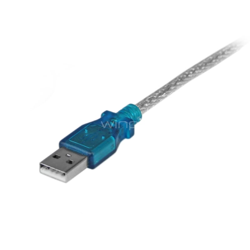 Cable Adaptador USB a Serial RS232 de 1 Puerto Serial DB9 - Macho a Macho - StarTech