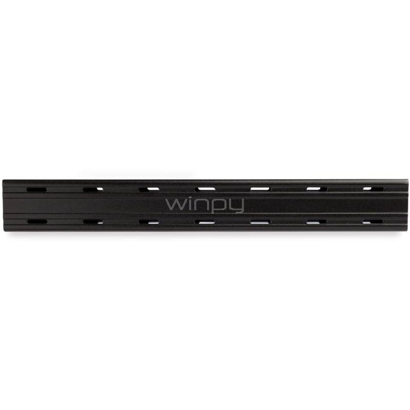 Cofre StarTech para unidades M.2 SSD o NVMe (USB-C, Aluminio, Negro)
