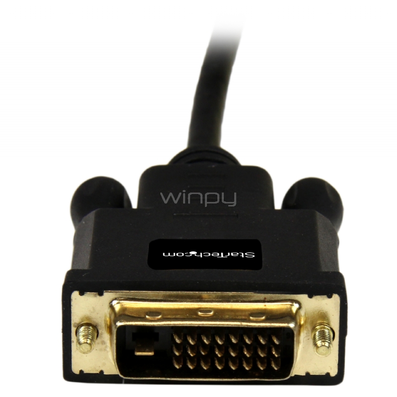 Cable de 91cm Adaptador de Video Mini DisplayPort a DVI-D - Conversor Pasivo - 1920x1200 - Negro - StarTech