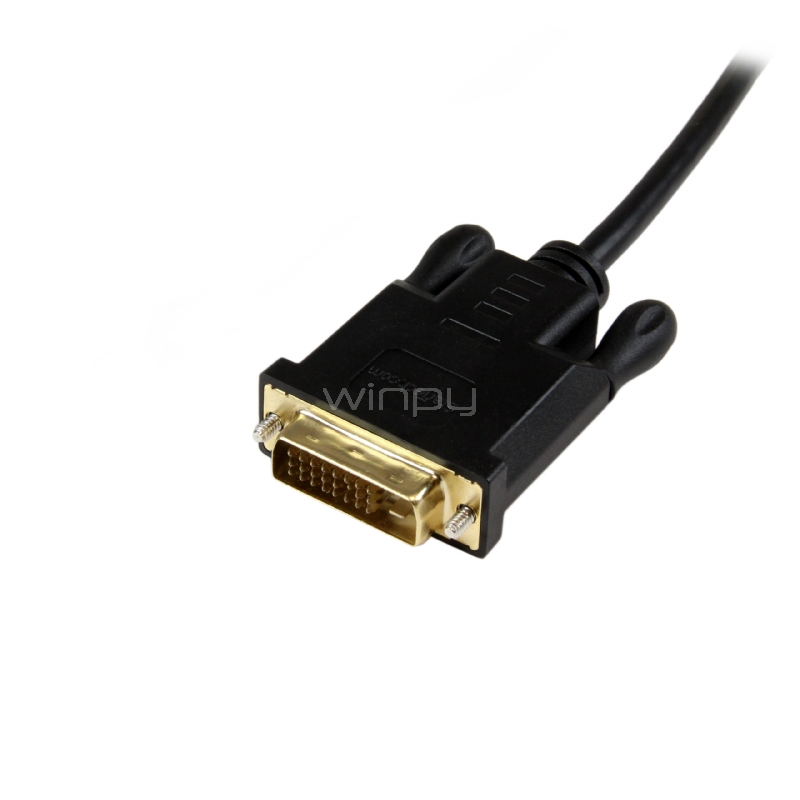Cable de 1,8m Adaptador Conversor Mini DisplayPort a DVI - Convertidor Activo - Mini DP Macho - DVI Macho - 1920x1200 - Negro - StarTech