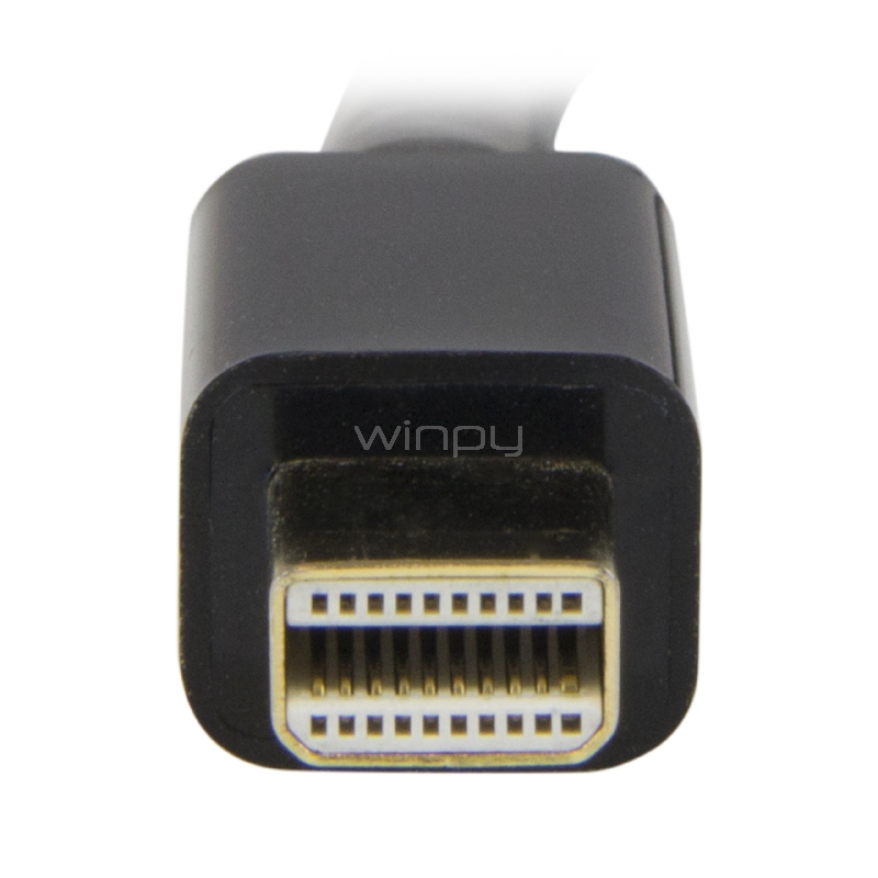 Cable Conversor Mini DisplayPort a HDMI de 1m - Color Negro - Ultra HD 4K - StarTech
