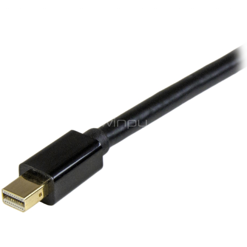 cable conversor mini displayport a hdmi de 2m - color negro - ultra hd 4k - startech