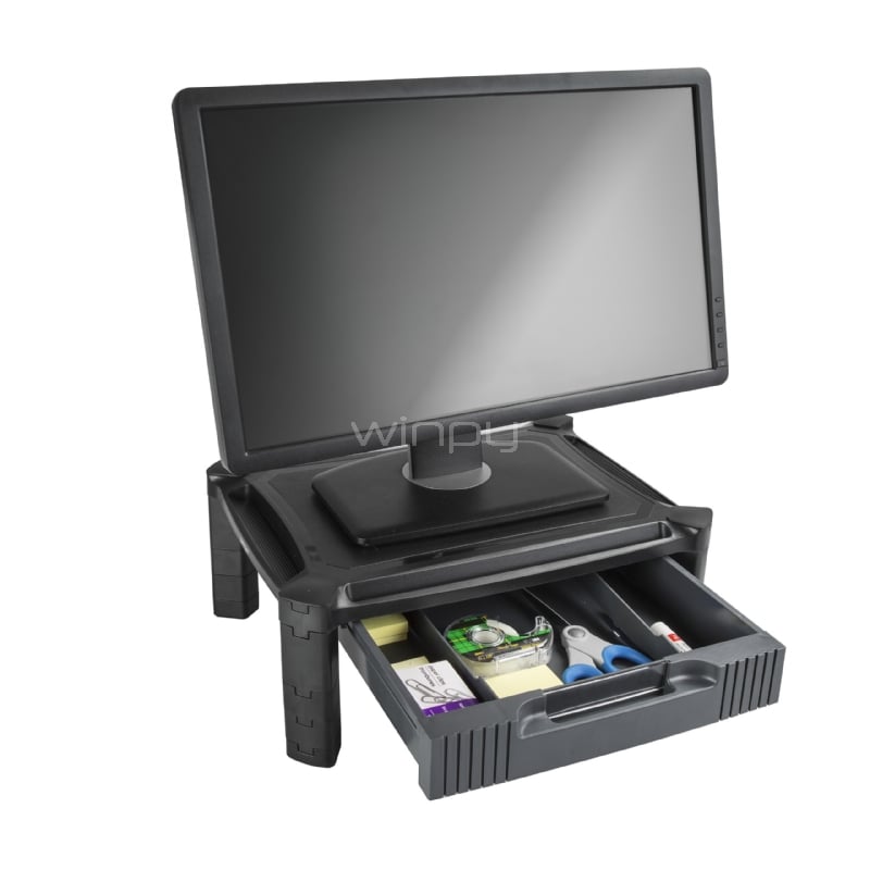 Base de Soporte para Monitor con Cajón y Altura Ajustable StarTech