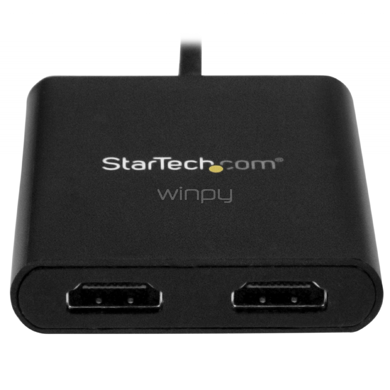 Divisor Splitter MST USB-C a HDMI de 2 Puertos - Hub Multiplicador MST USB Tipo C compatible con Thunderbolt 3 - StarTech