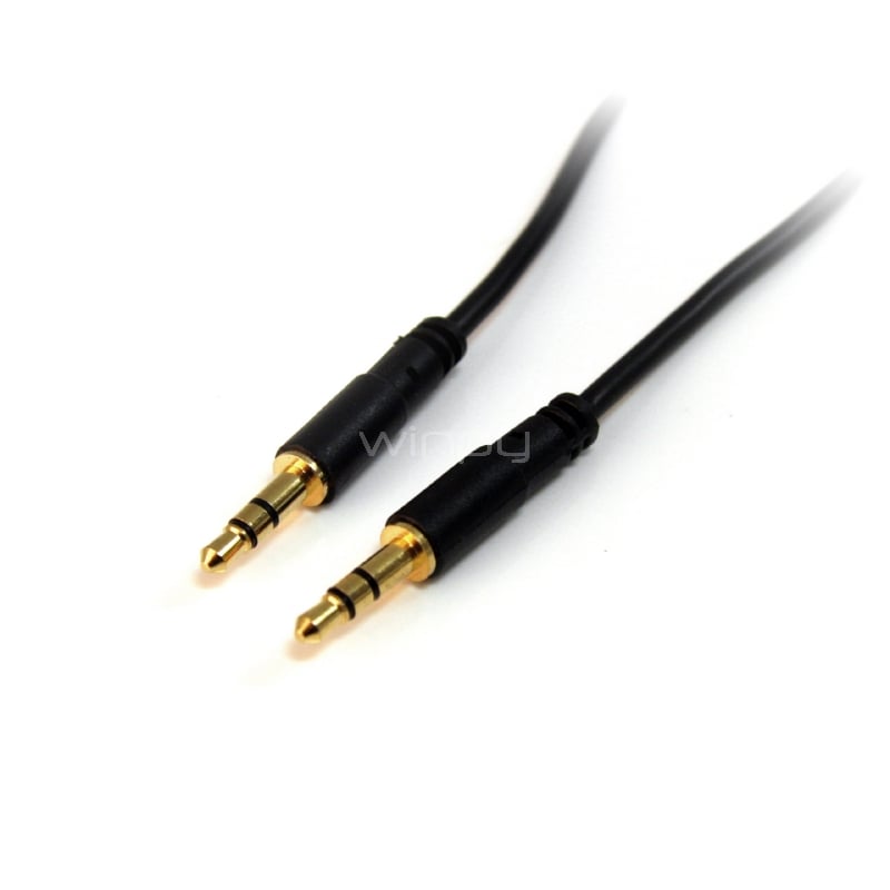 Cable Delgado de 4.5m de Audio Estéreo Mini Jack de 3.5mm Macho a Macho - StarTech