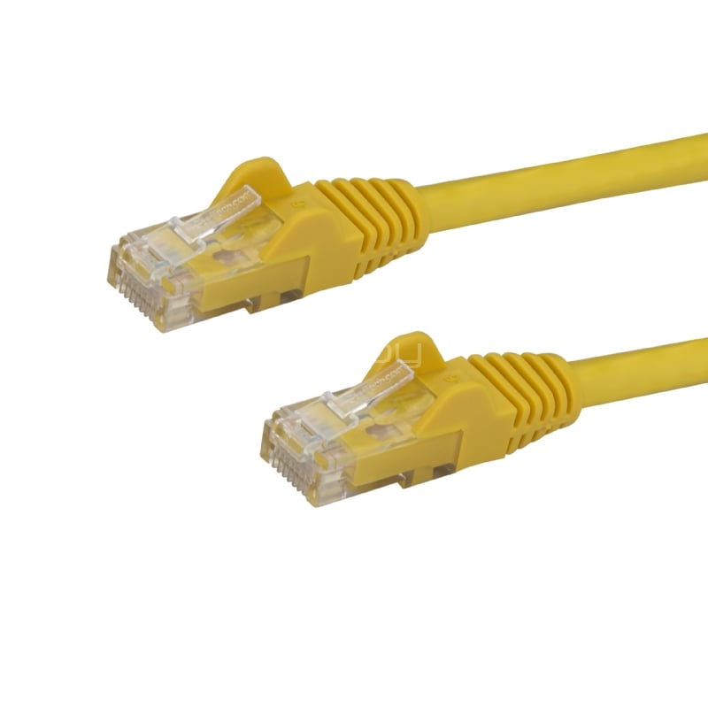 Cable de Red de 30cm Amarillo Cat6 UTP Ethernet Gigabit RJ45 sin Enganches - StarTech