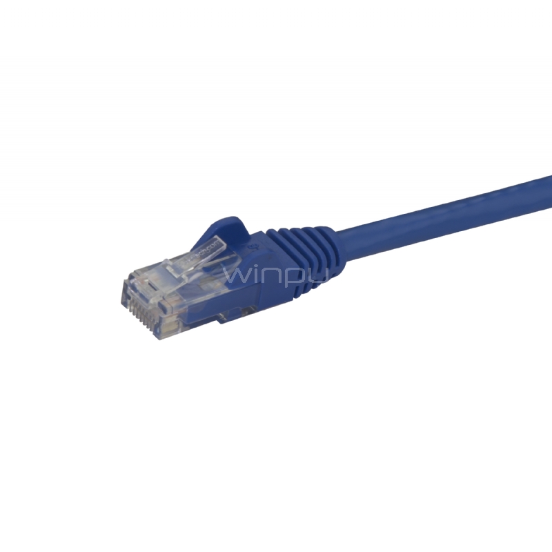 Cable de Red de 15cm Azul Cat6 UTP Ethernet Gigabit RJ45 sin Enganches - StarTech