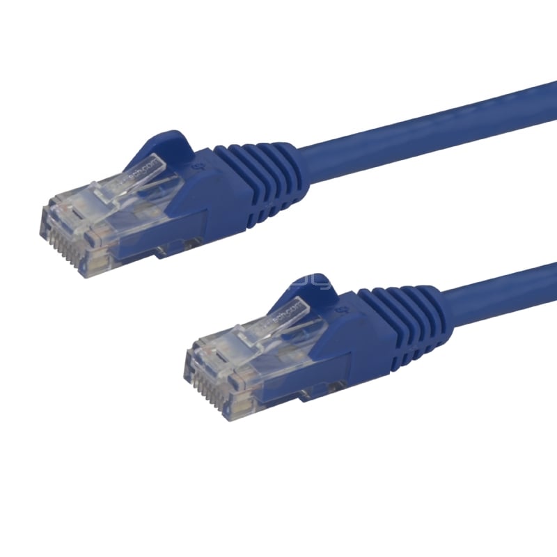 Cable de Red 2,1m Categoría Cat6 UTP RJ45 Gigabit Ethernet ETL Patch Moldeado Snagless - Azul - StarTech