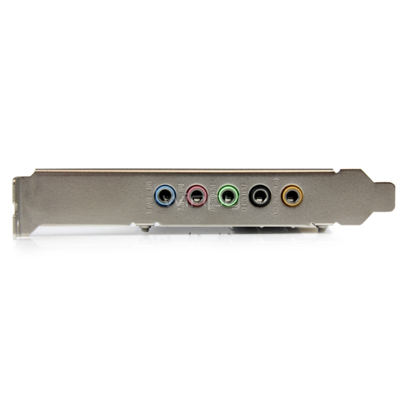 Tarjeta de Sonido PCI con Sonido Envolvente Surround de 5.1 Canales - StarTech