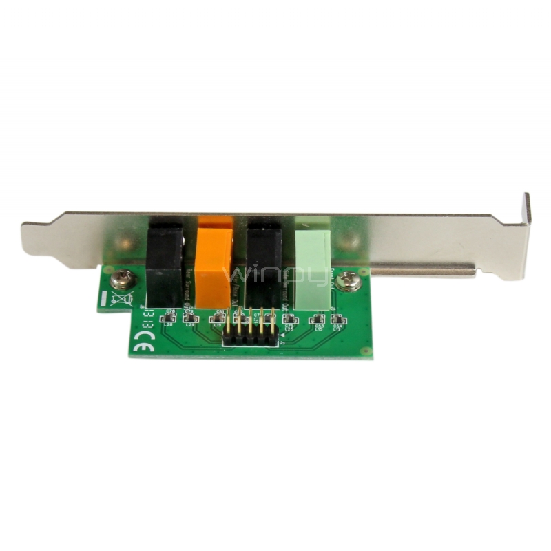 Tarjeta de sonido PCI Express con sonido envolvente de 7.1 canales 24bit 192 kHz - StarTech