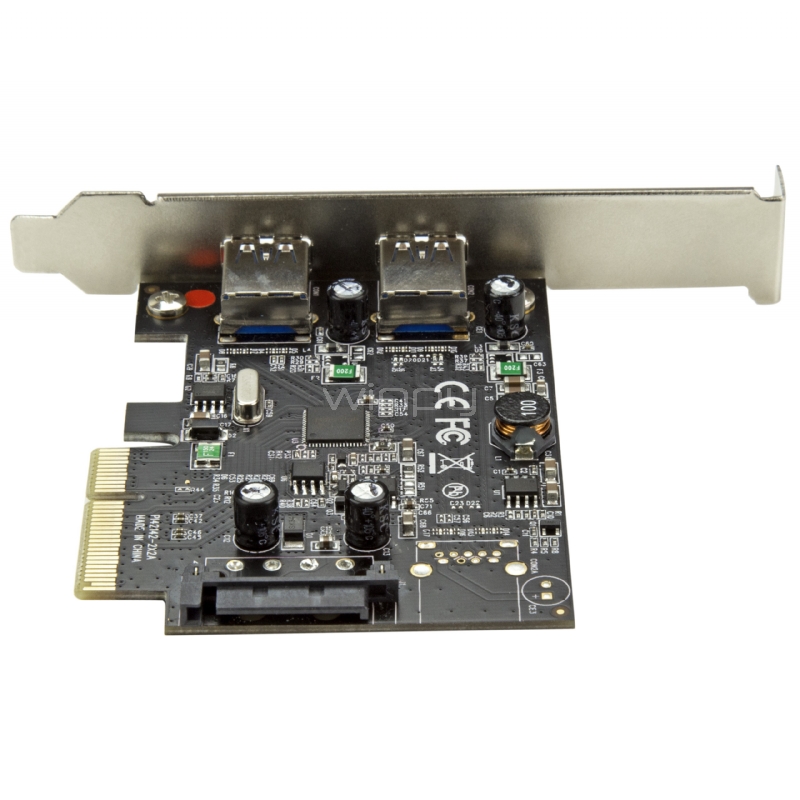 Tarjeta PCI Express de 2 Puertos USB 3.1 - Hub  Concentrador PCI-E Interno 2x USB A - StarTech