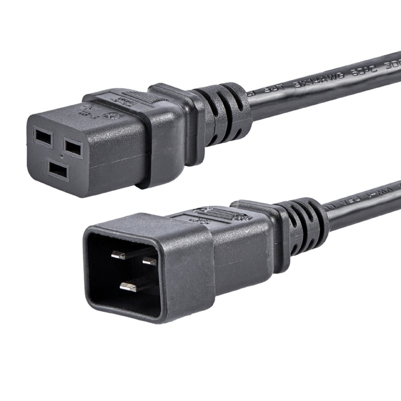 Cable de 1,8m C19 a C20 de servicio pesado de 2,5mm2  para alimentación de Computadores - StarTech