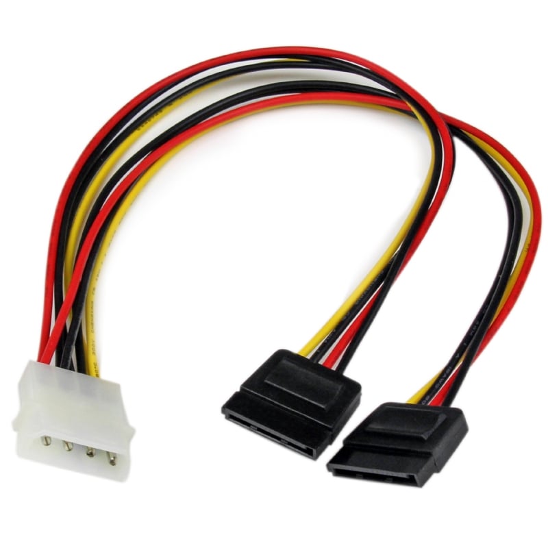 30 cm SATA naar LP4 voedingskabeladapter F/M – Computer Connections