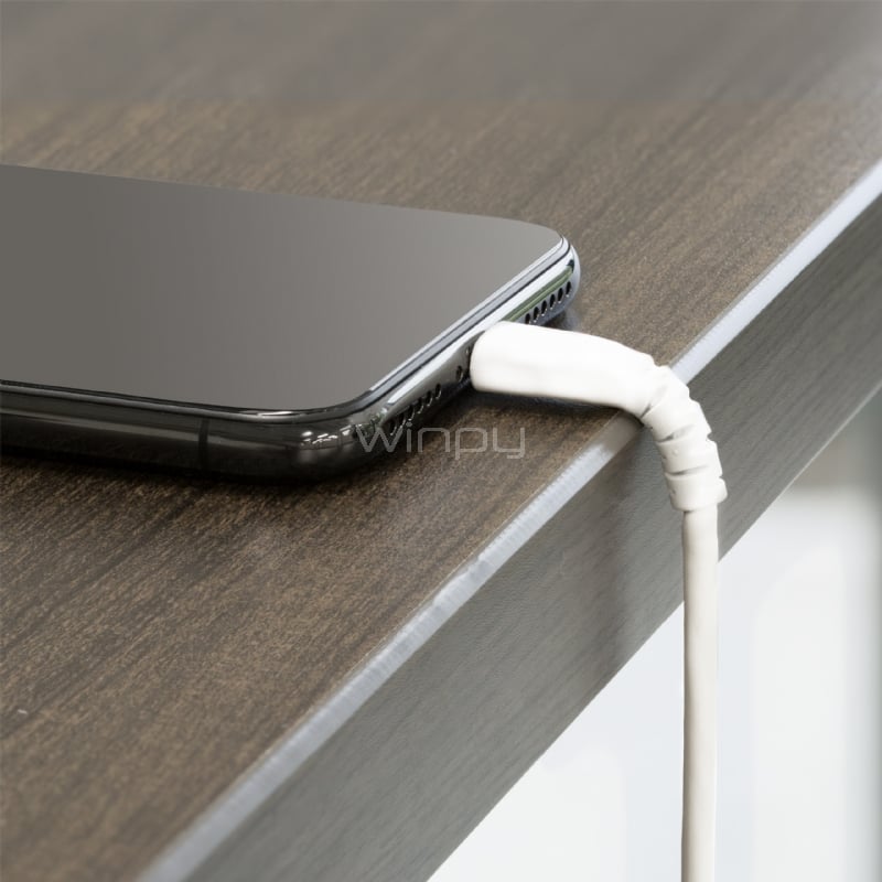 Cable de 1m USB a Lightning  - Certificado MFi de Apple - Blanco - StarTech