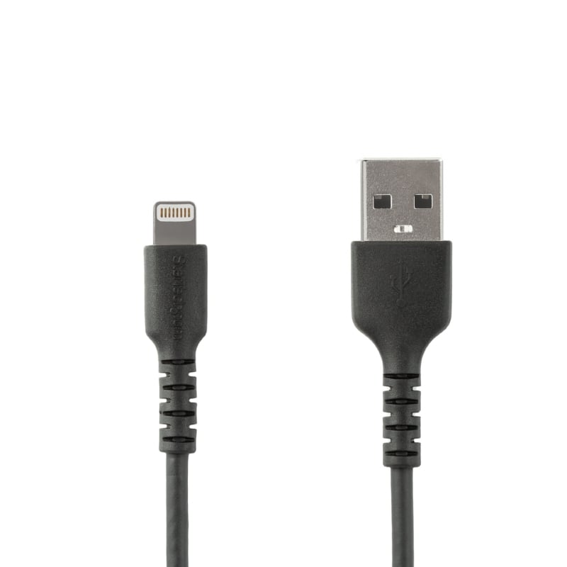 Cable de 1m USB a Lightning  - Certificado MFi de Apple - Negro - StarTech