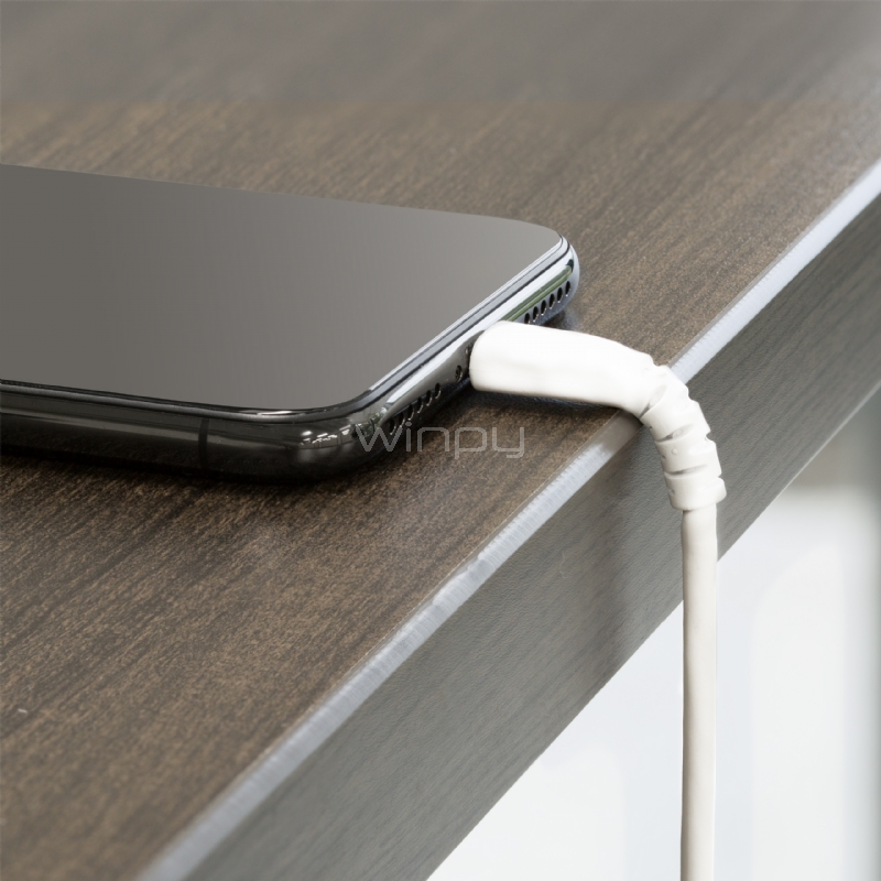Cable de 2m USB a Lightning - Certificado MFi - Blanco - StarTech