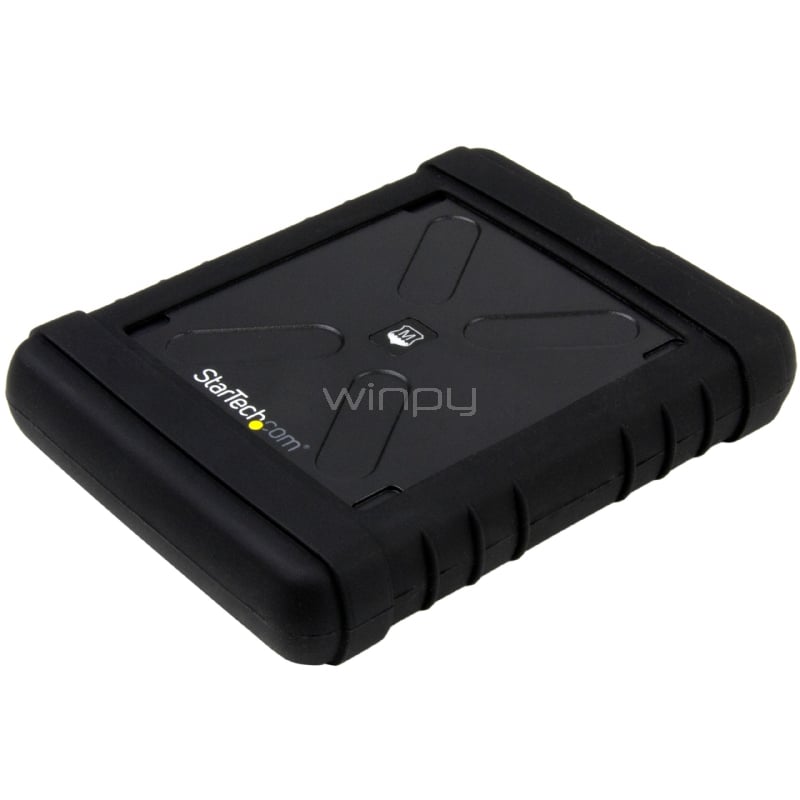 Cofre Gabinete USB 3.0 robusta con UASP para disco duro o SSD SATA de 2,5 pulgadas - Carcasa sin herramientas IP54 tipo militar - StarTech