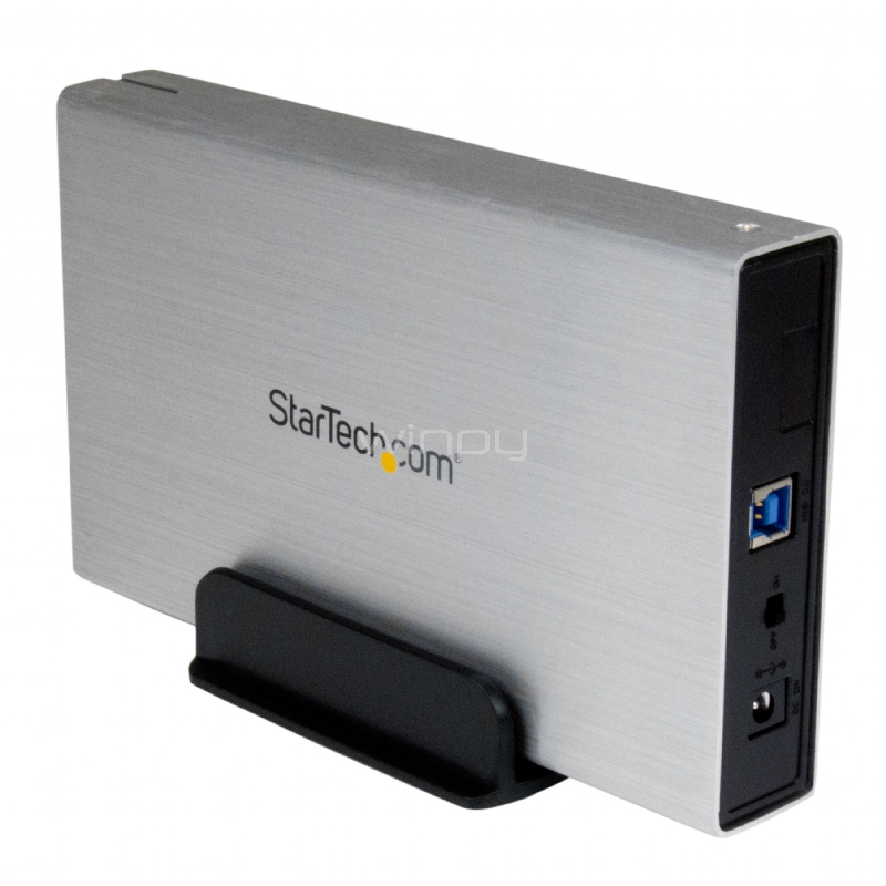 Gabinete Cofre Carcasa de Aluminio USB 3.0 de Disco Duro HDD SATA 3 III de 3,5 Pulgadas Externo UASP - Plateado - StarTech
