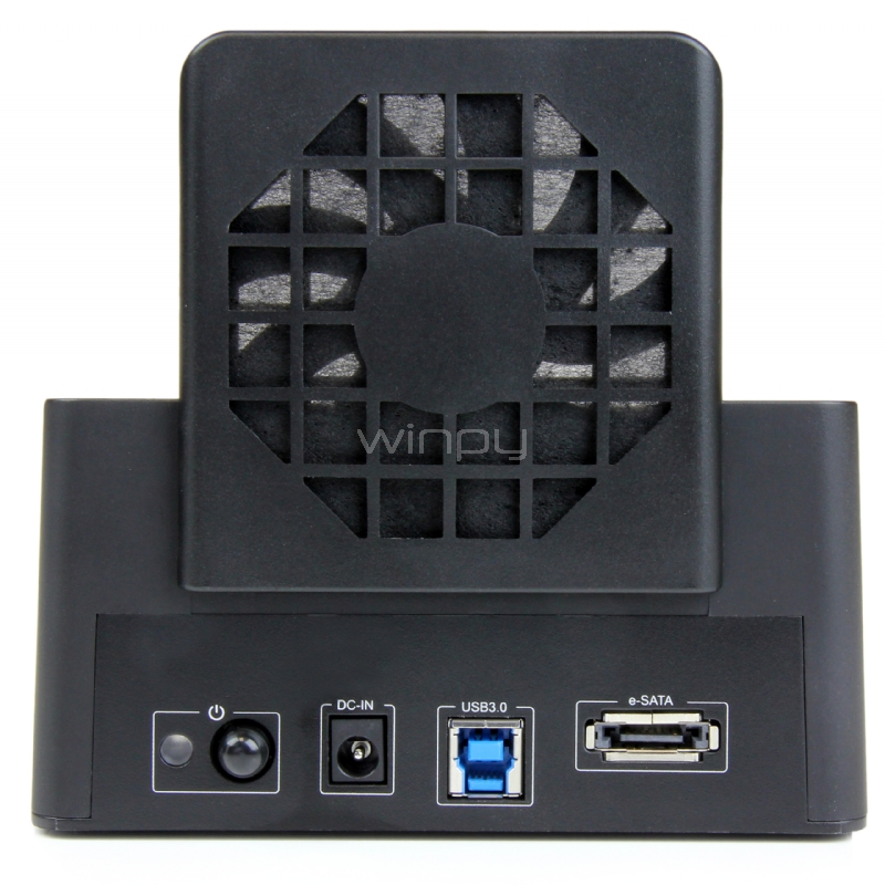 Base de Conexión Externa USB 3.0 UASP y eSATA con Ventilador para Disco Duro SATA III 6Gbps de 2,5 y 3,5 Pulgadas - StarTech