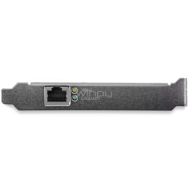 Adaptador Tarjeta de Red NIC PCI Express PCI-e de 1 Puerto Gigabit Ethernet - 1x RJ45 Hembra - Perfil Doble - StarTech