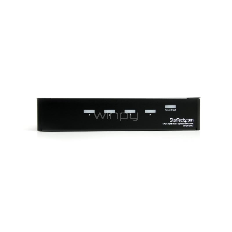 Multiplicador HDMI de 4 puertos y amplificador de señal - Splitter - 1920x1200 -1080p - StarTech