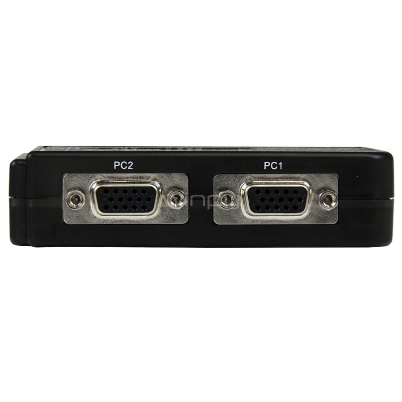 Juego de Conmutador KVM de 2 puertos con todo incluido - USB - Audio y Video VGA - StarTech