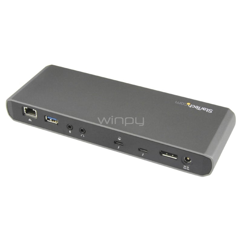 Docking Station Thunderbolt 3 para Dos Monitores 4K con 3x Puertos USB 3.0 - StarTech
