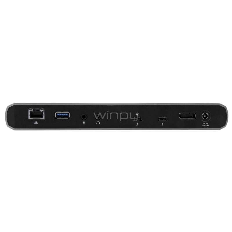 Docking Station Thunderbolt 3 para Dos Monitores 4K con 3x Puertos USB 3.0 - StarTech