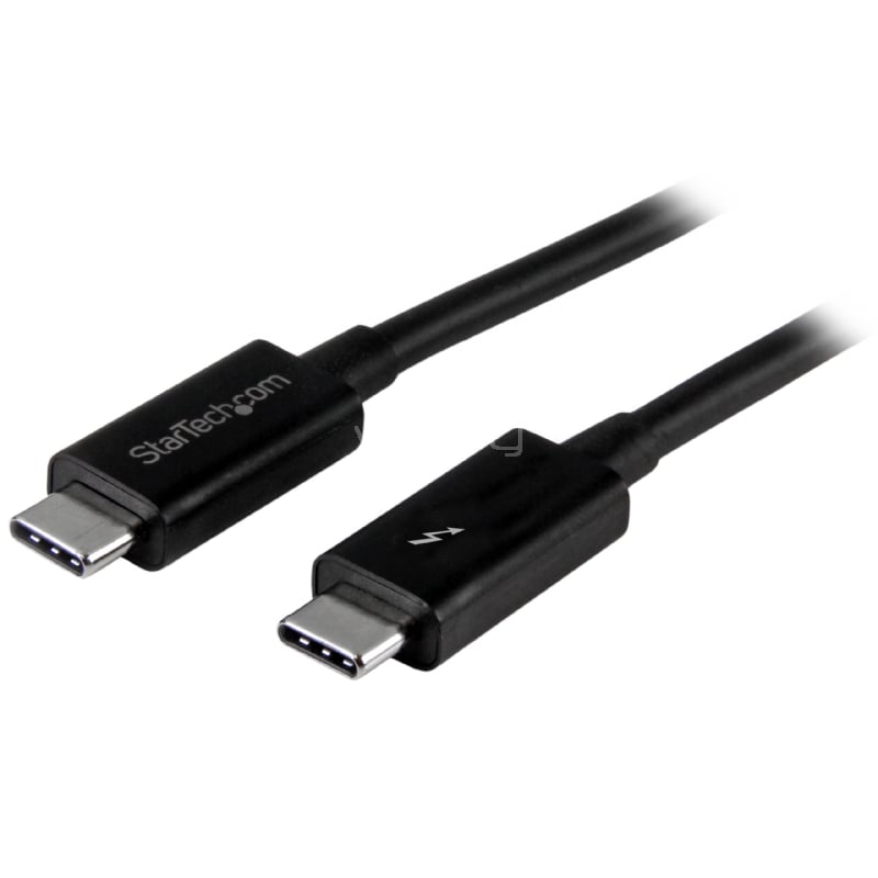 Cable de 1m Thunderbolt 3 USB-C (20Gbps) - Compatible con Thunderbolt, DisplayPort y USB - StarTech