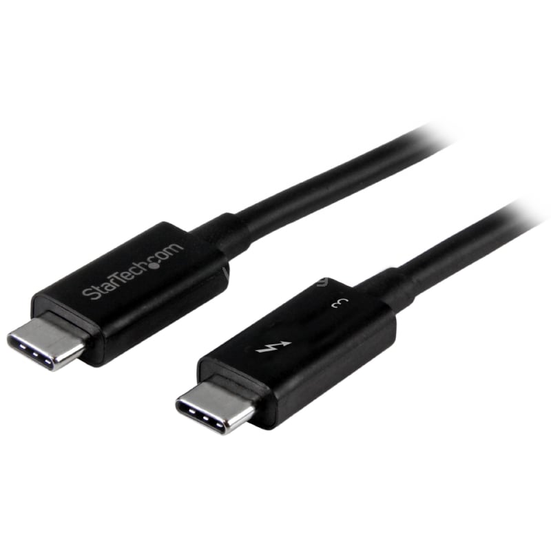 Cable de 2m Thunderbolt 3 USB C (40 Gbps) - Cable Compatible con Thunderbolt y USB - StarTech