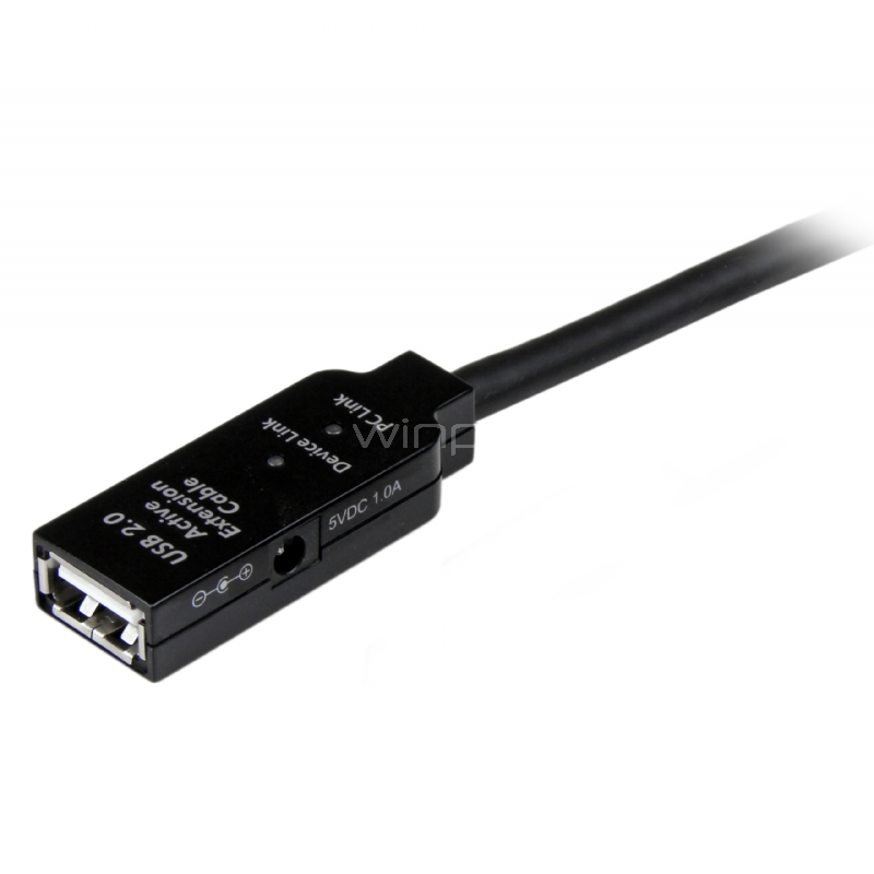 Cable USB 2.0 de Extensión Alargador Activo de 5 metros - Macho a Hembra - StarTech