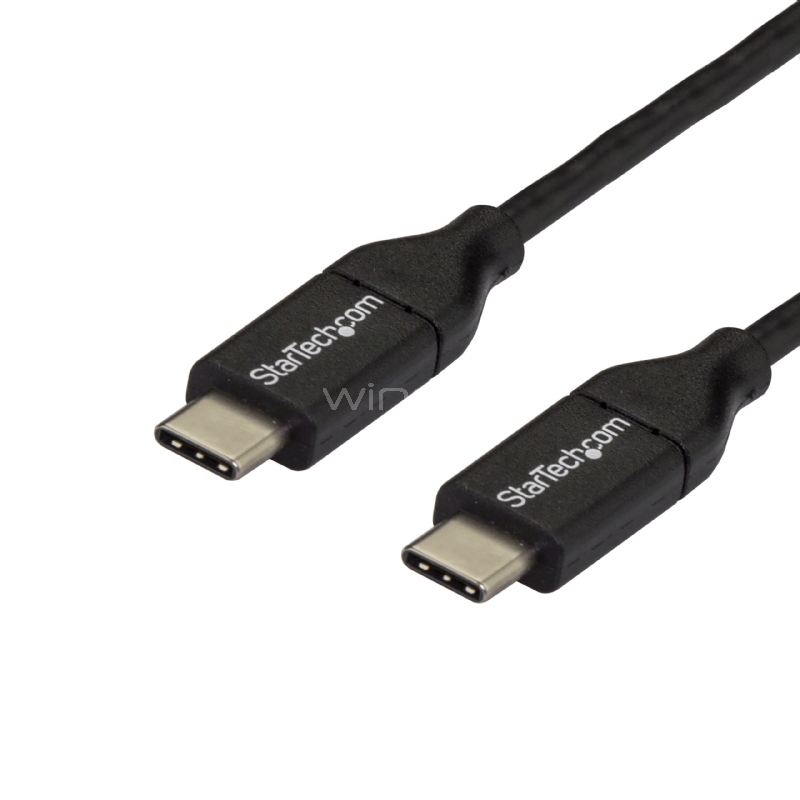 Cable de 3m USB-C a USB-C Macho a Macho USB 2.0 - Cable USB Tipo C - Cable  USBC - Cable Cargador para Móvil USBC - StarTech 