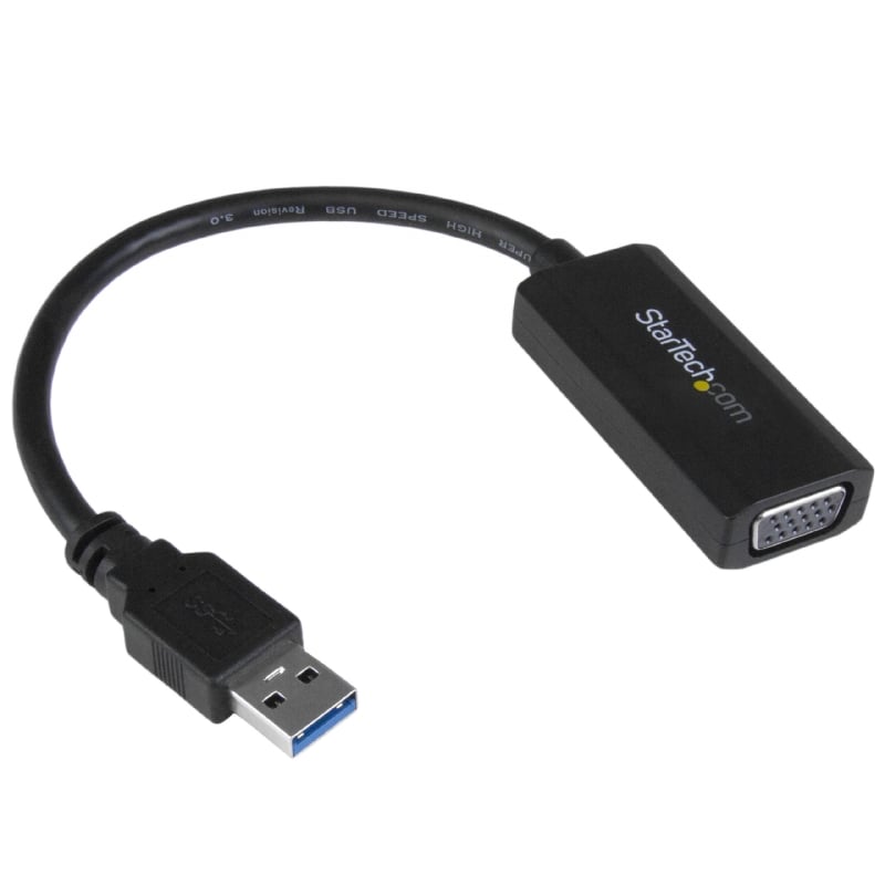 Adaptador de Video Conversor USB 3.0 a VGA con Controladores Incorporados - Cable Convertidor - 1920x1200 - StarTech