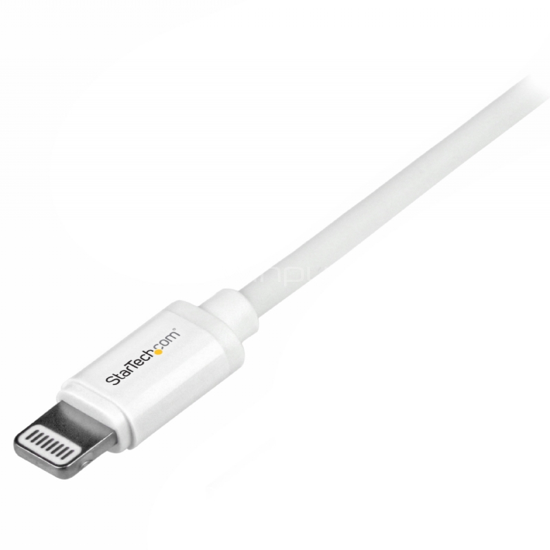 Cable 1m Lightning 8 Pin a USB A 2.0 para Apple iPod iPhone iPad - Blanco - StarTech