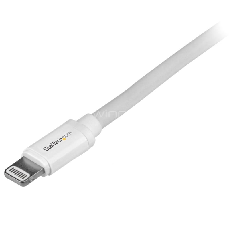 Cable de 2m Lightning de 8 Pin a USB A 2.0 para Apple iPod iPhone iPad - Blanco - StarTech