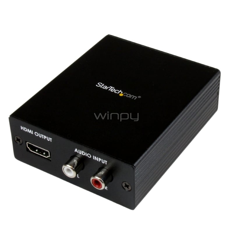 Adaptador Conversor de VGA, Video por Componentes y Audio RCA a HDMI - PC a HDTV - StarTech