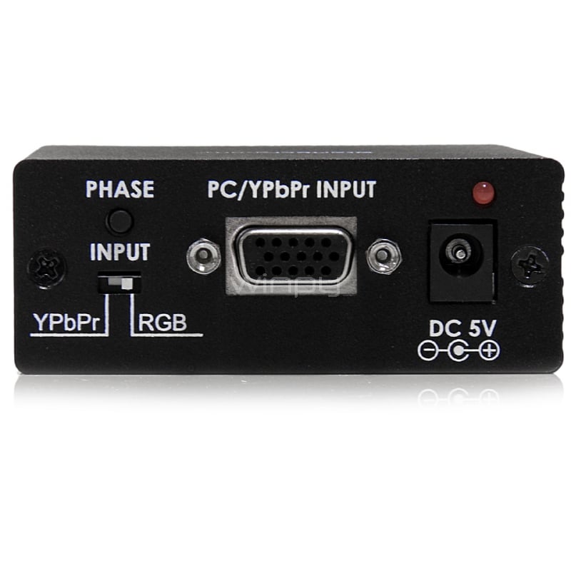 Adaptador Conversor de VGA, Video por Componentes y Audio RCA a HDMI - PC a HDTV - StarTech