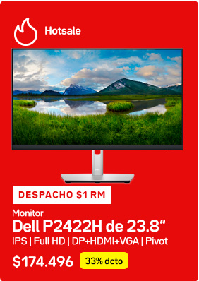 Monitor Dell P2422H de 23.8“