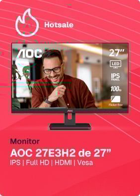 HOTSALE | Monitor AOC 27E3H2 de 27“