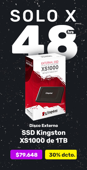 Disco Externo SSD Kingston XS1000 de 1TB
