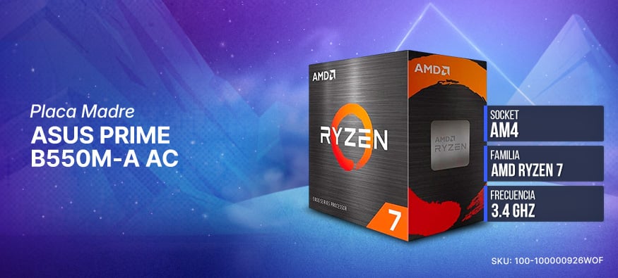 Procesador AMD Ryzen 7 5700X