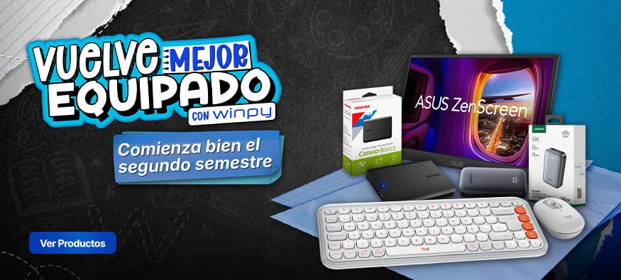 Vuelve mejor equipado en Winpy