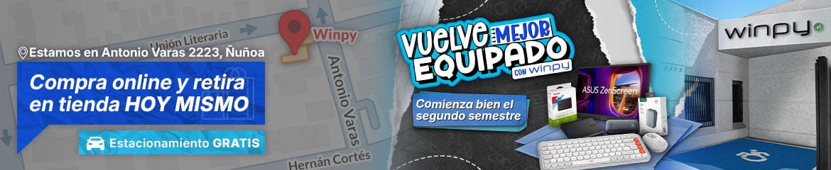 ¡Compra Online y Retira en Tienda! Estamos en Antonio Varas 2223, Ñuñoa